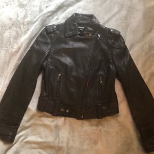 DKNY Genuine Leather Jacket